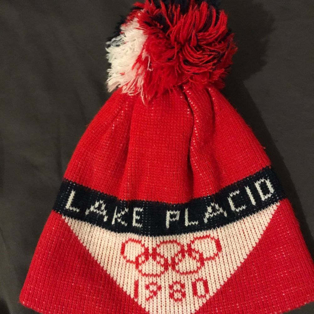 Original Lake Placid Olympic 1980 Winter Hat